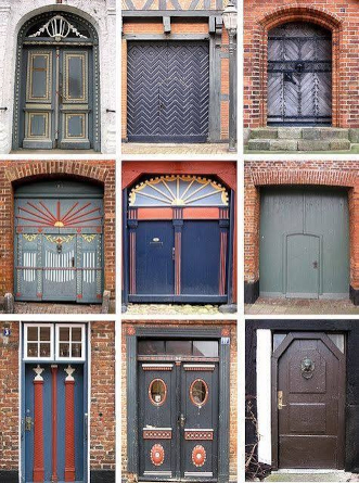 Historische deuren in Denemarken